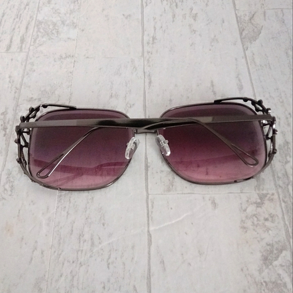 New Women's Polarized Luxury Square Oversized Sunglasses - Picture 4 of 8